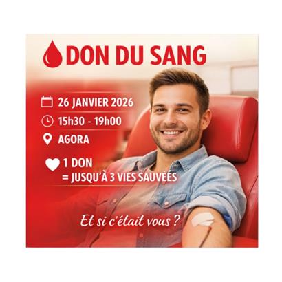 La prochaine collecte de sang à Bonneville