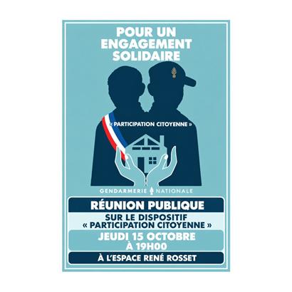 Réunion publique – Participation citoyenne