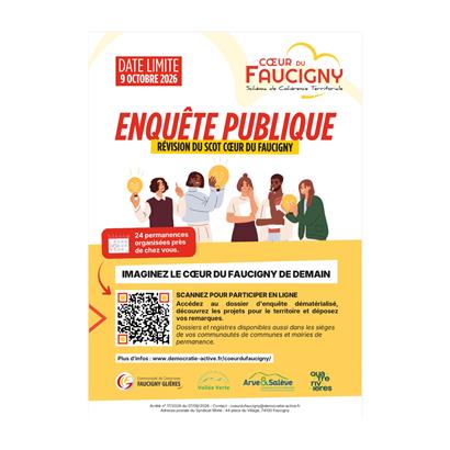 Enquête publique : imaginez le Cœur du Faucigny de demain 