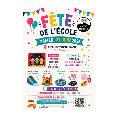 Fête de l'école